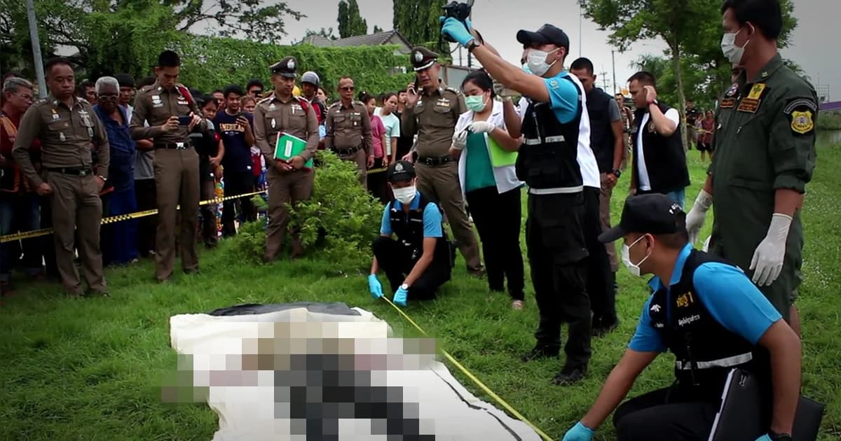 พบศพชายนิรนาม มีรอยสัก ถูกตีหัวลอยอืดกลางคลองรังสิต