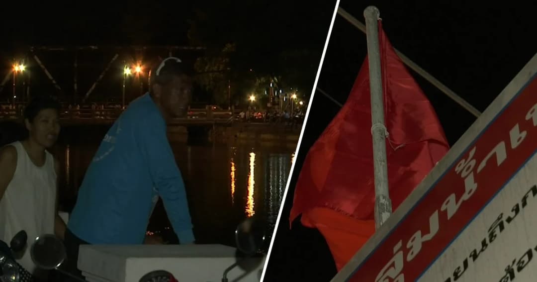 ปักธงแดงเตือนน้ำท่วม เฝ้าระวังมวลน้ำไหลเติมเมืองเพชรบุรี