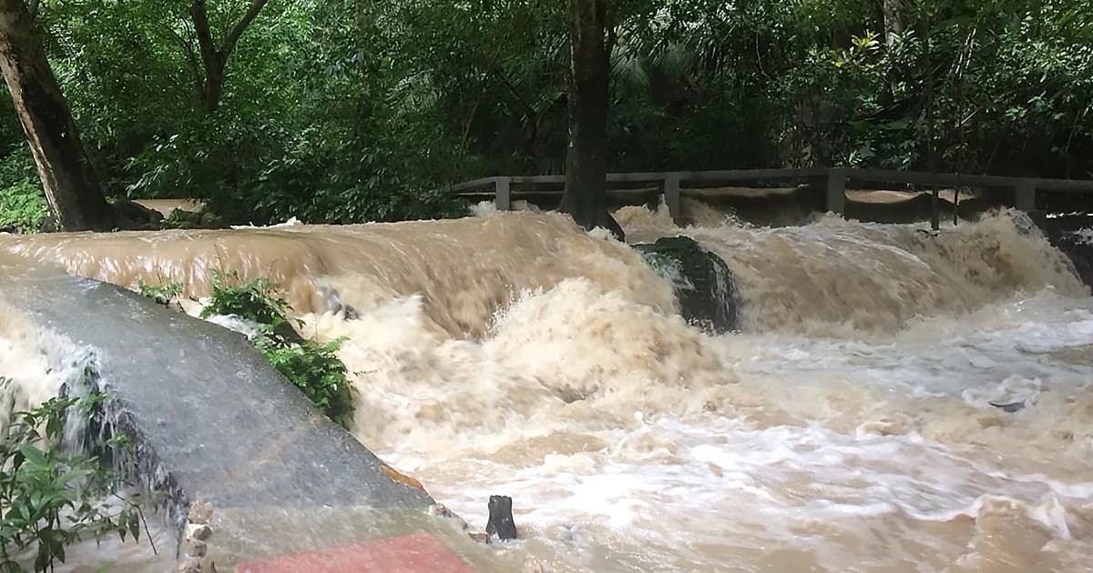 ปิดต่อเนื่อง! ‘น้ำตกธารโบก’ ห้ามเข้าชั่วคราว หวั่นน้ำป่าหลากคร่า นทท.