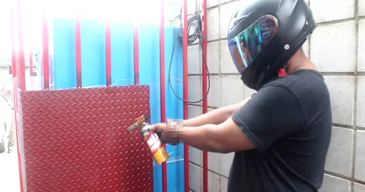 ตร. รวบหนุ่มตระเวนงัดตู้หยอดเหรียญ อ้างต้องซื้อนมให้ลูก