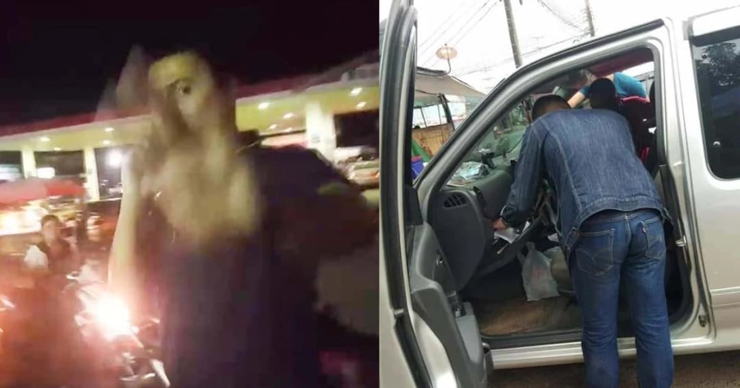 ชาวบ้านงง ตร.ขอตรวจค้นรถไปทั่ว ล้อมจับก่อนโป๊ะแตก ! ตร.จริง