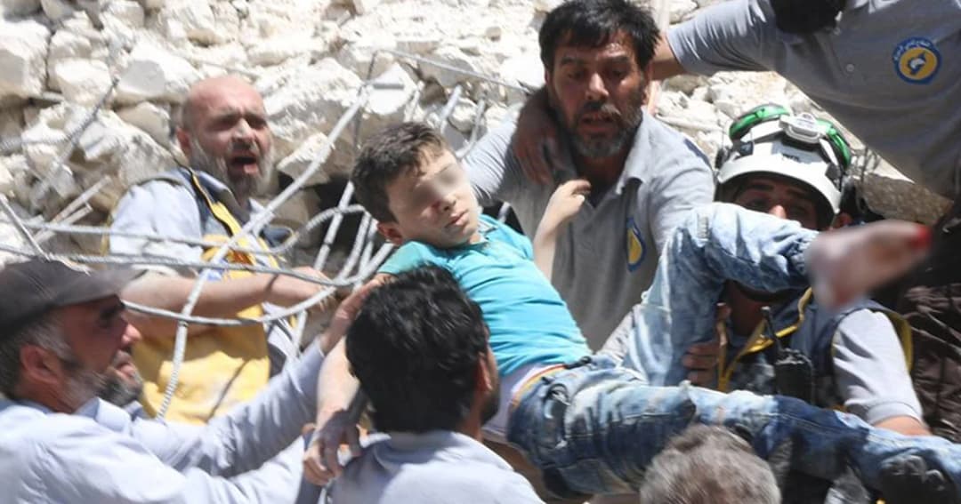 คลังอาวุธกบฏซีเรียระเบิด ทำตึกถล่มคร่าอย่างน้อย 39 ชีวิต