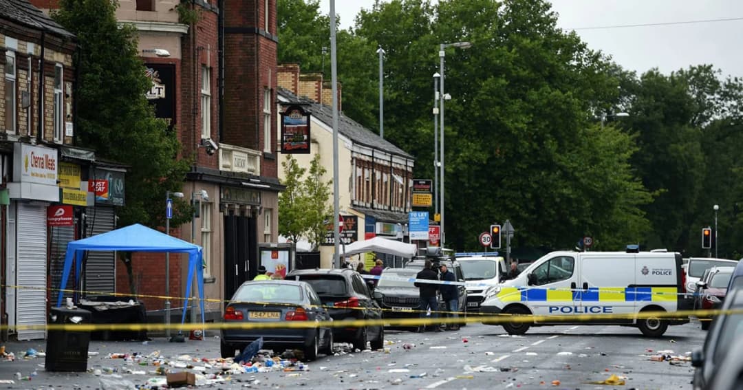 เกิดเหตุยิงกันในเมืองแมนเชสเตอร์ มีผู้บาดเจ็บ 10 คน