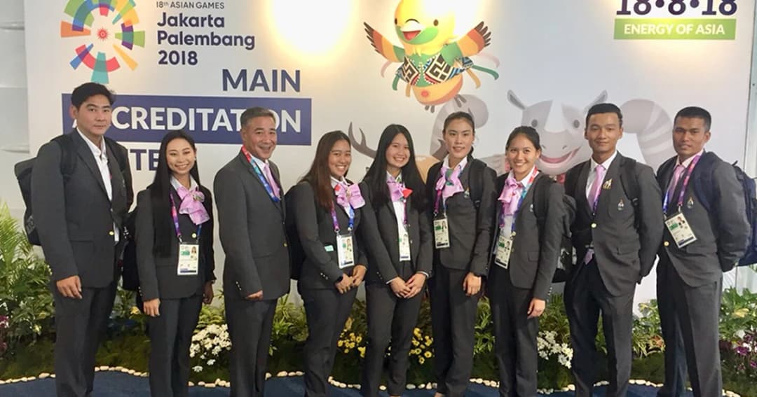 นักกีฬาขี่ม้าไทยเดินทางถึงอินโดนีเซีย เตรียมลุยเอเชียนเกมส์