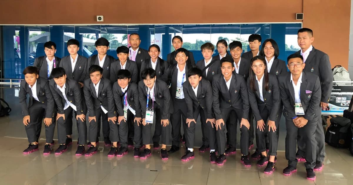 ทัพนักฟุตบอลหญิงถึงปาเล็มบังแล้ว เตรียมซ้อมสู้ศึกเอเชียนเกมส์ 2018
