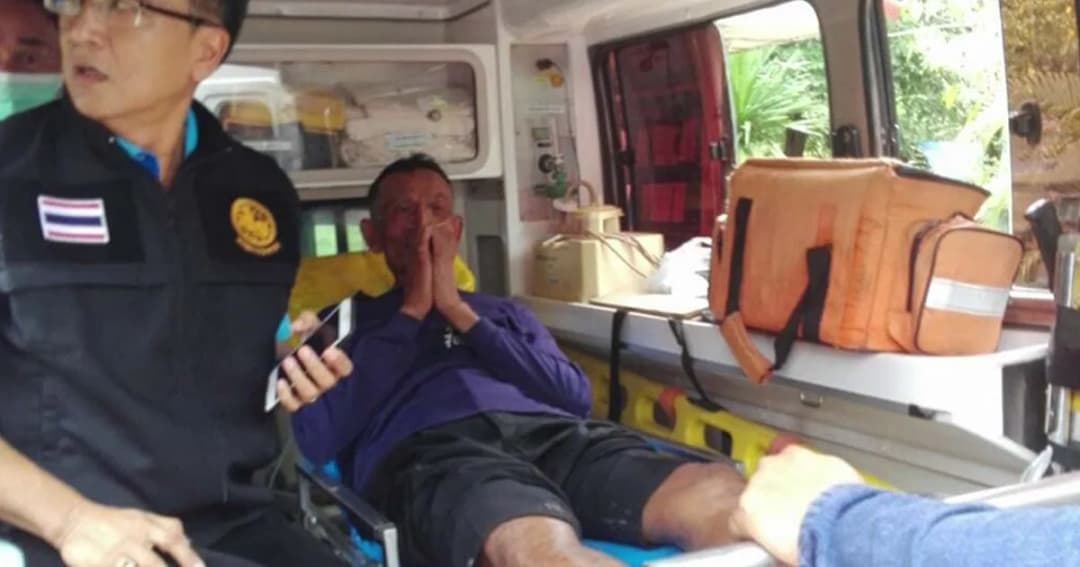 ส่งด่วน รพ.กาฬสินธุ์! ‘ตาก้อย’ หลงป่าภูพาน 6 วัน พบชายป่าบ้านโปร่งนกแซว