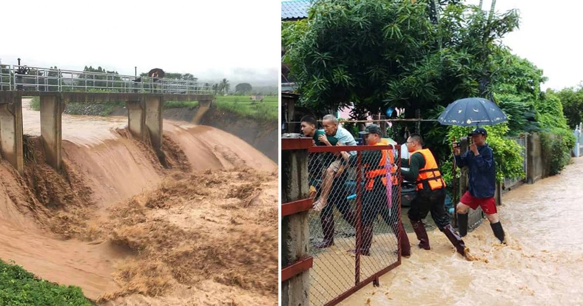 น่านวิกฤตหนัก! แม่ทัพภาคที่ 3 สั่งระดมกำลังทหารช่วยเหลือประชาชนน้ำท่วมฉับพลัน