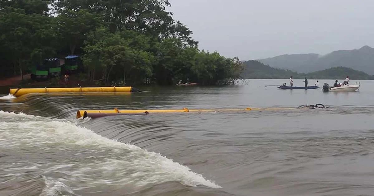 ‘เบบินคา’ ทำน้ำเพชรบุรี ยังวิกฤต แก่งกระจานน้ำสูง 105.71%