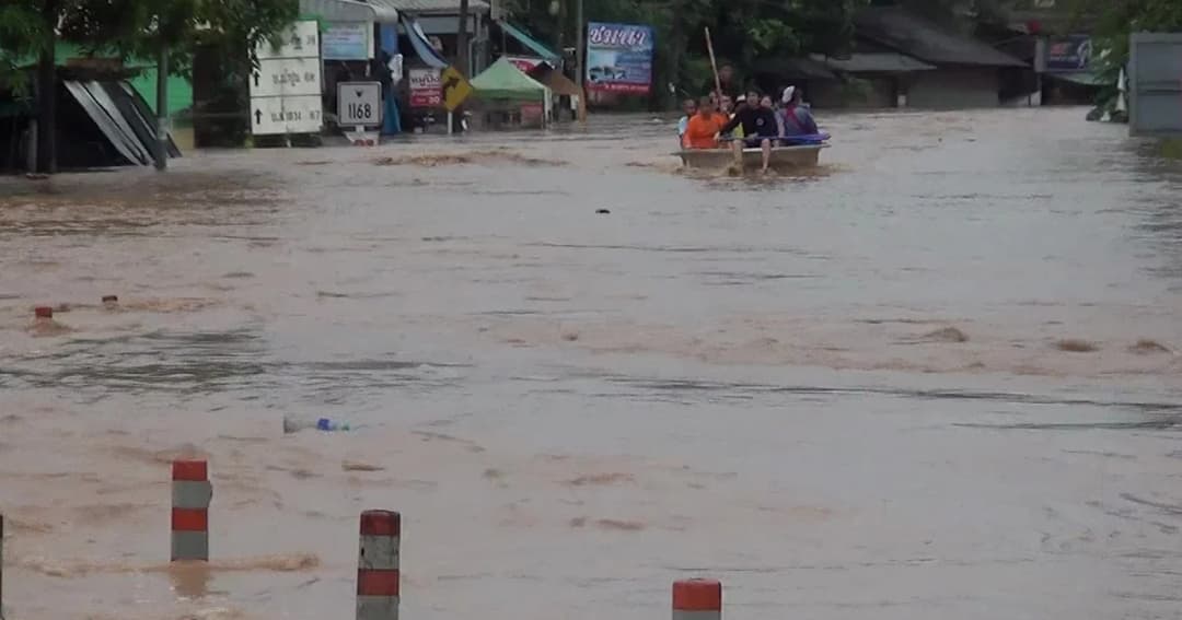 น่านวิกฤตน้ำทะลักท่วม 7 อำเภอ เดือดร้อนกว่า 1 พันครัวเรือน