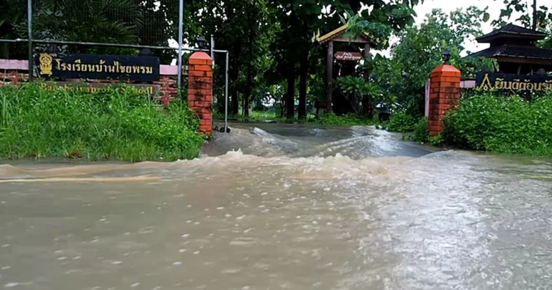 อิทธิพลพายุ ‘เบบินคา-เซินติญ’ กระทบหนักภาคเหนือ 6 จังหวัด