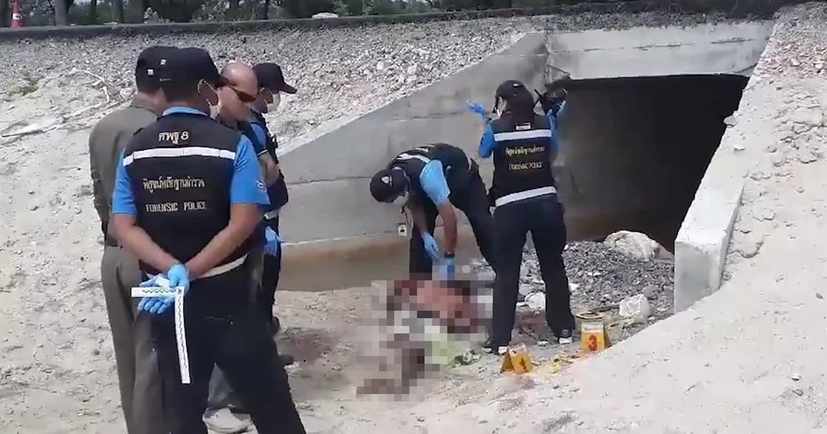 โหด! ฆ่ารัดคอคนงาน ก่อนจ่อยิงหัวซ้ำ โยนศพทิ้งริมทะเลสงขลา