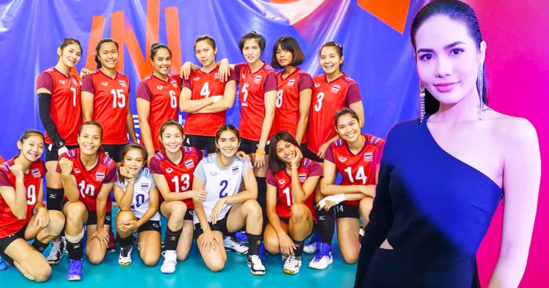 “น้ำตาล ชลิตา” ส่งใจเชียร์วอลเลย์บอลหญิง กีฬาเอเชียนเกมส์ครั้งที่ 18