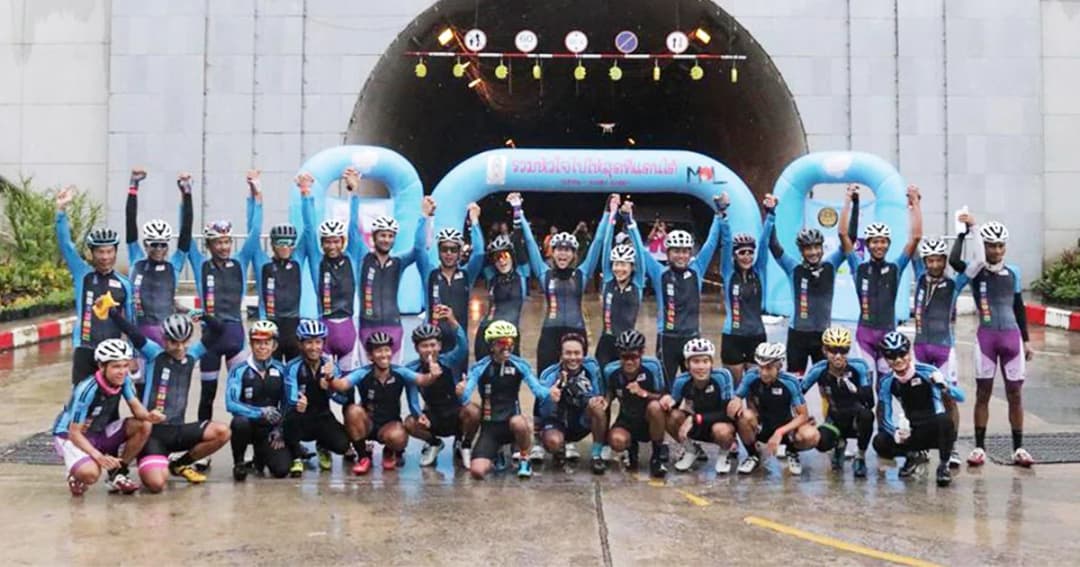 “โย-ตุ้ย-พิ้งกี้” นำทีมนักปั่นเข้าเส้นชัย “รวมหัวใจไปให้สุดที่แดนใต้” ระดมทุนได้กว่า 7 ล้าน