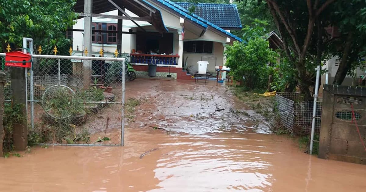 อ.เวียงสา จ.น่าน ยังอ่วม น้ำท่วมพื้นที่การเกษตรเสียหายหนัก