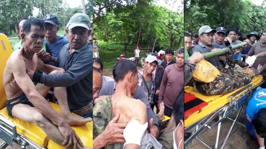 หามพรานวัย 51 ส่ง รพ. หลังทำปืนลั่นกลางป่า เฉี่ยวหน้าอกได้รับบาดเจ็บ