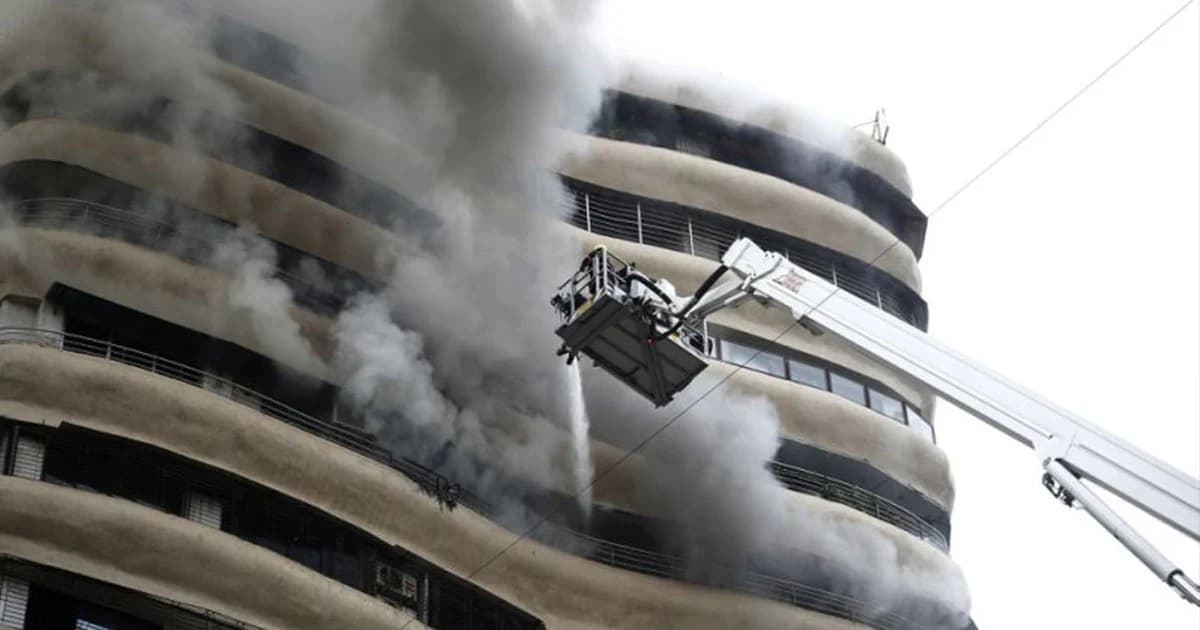 ไฟไหม้ตึกกลางนครมุมไบ ดับ 4 ราย บาดเจ็บอีก 12 คน