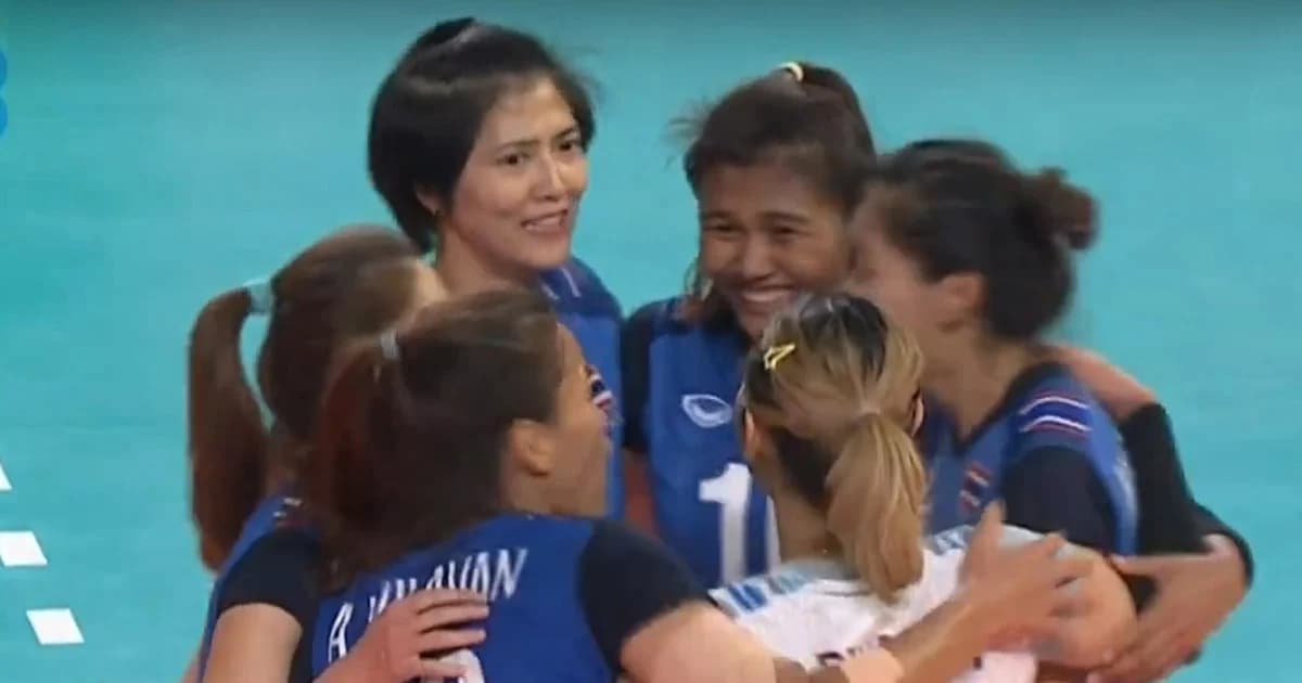 วอลเลย์บอลหญิง ไทยชนะญี่ปุ่น ไปอย่างสุดมัน 3 เซตรวด