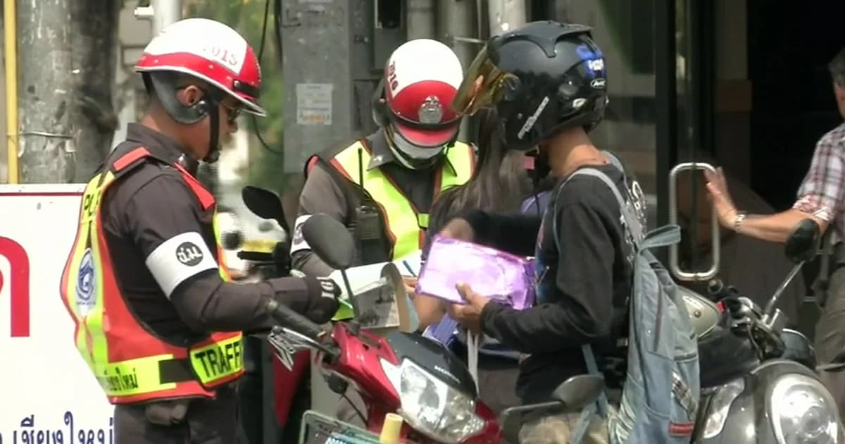 ตำรวจไร้สิทธิ์ปรับ! กม.ใหม่ไม่พกใบขับขี่ ส่งศาลปรับอย่างเดียวเพราะโทษจำคุกเกิน 1 ปี