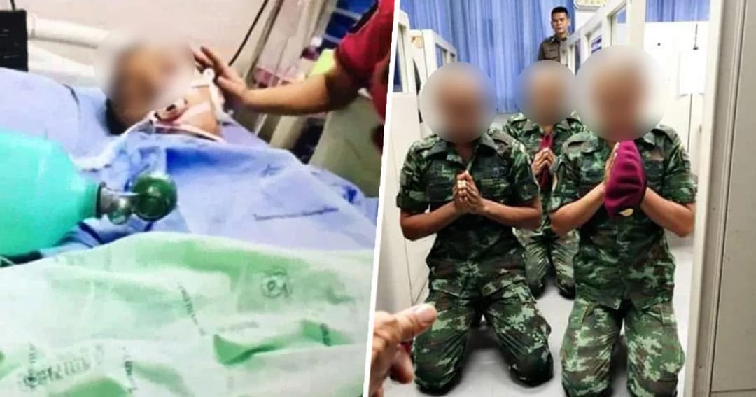 ขังแล้ว ! 3 พลทหารรุ่นพี่ซ้อมรุ่นน้องสาหัส ครอบครัวแจ้ง “พยายามฆ่า”