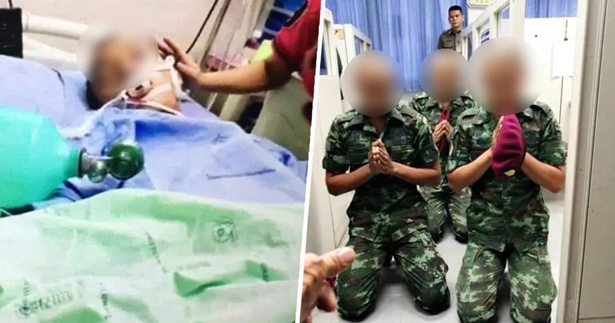 ขังแล้ว ! 3 พลทหารรุ่นพี่ซ้อมรุ่นน้องสาหัส ครอบครัวแจ้ง “พยายามฆ่า”