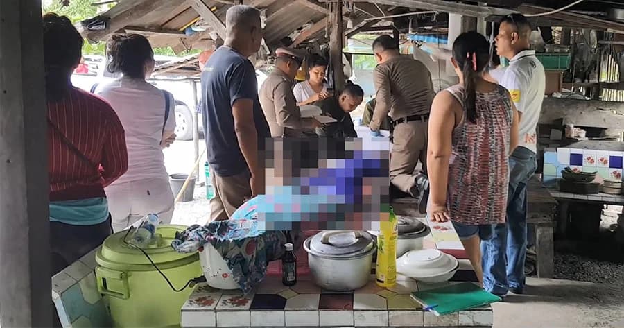 หนุ่มใหญ่ หัวร้อน เตะก้านคอชายวัย 56 ปี ดับคาที่