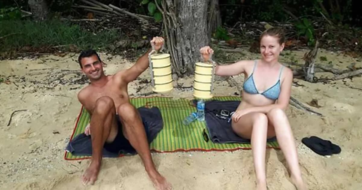 เทรนด์ใหม่! นักท่องเที่ยวหิ้วปิ่นโต ทัวร์เกาะห้อง จ.กระบี่ ลดขยะได้ผล