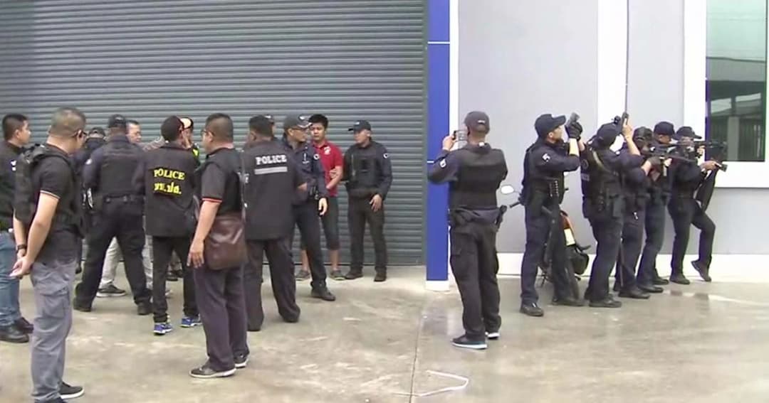 ปส. บุกจับเครือข่ายค้ายา ย่านกระทุ่มแบน เปิด บ.ขายอะไหล่ฟอกเงิน