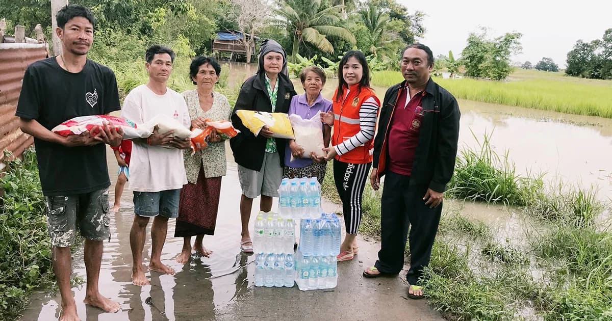 3 จังหวัด ยังอ่วมน้ำท่วม ปภ.เร่งช่วยเหลือผู้ประสบอุทกภัย
