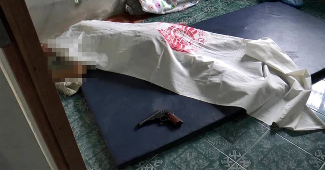 ยิงเมียดับคาบ้าน ก่อนยืนรอมอบตัวกับตำรวจ