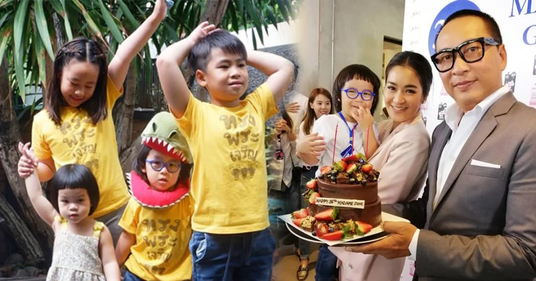 “เปิ้ล-จูน” ทุ่มทุนสร้างตึกกิจการ​เฉียด100 ล. วางรากฐาน​ให้ลูก รับค่าเทอมสี่ออ หลักล้านจริง