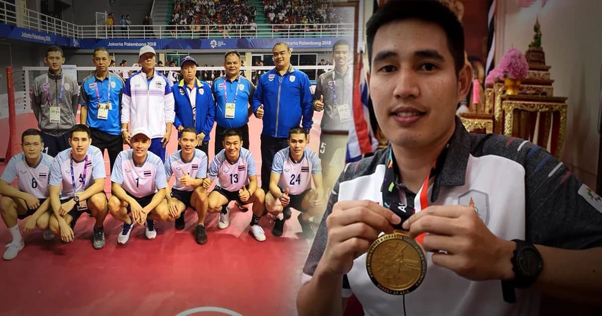 นายกฯ กรุงเก่า ต้อนรับ ‘เสกสรร ทับทอง’ นักกีฬาเซปักตะกร้อ เหรียญทองเอเชียนเกมส์