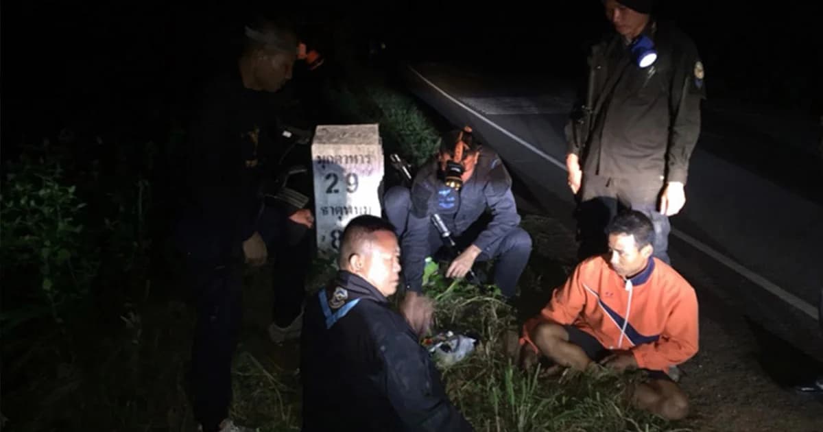 ทหารพรานร่วมกับเจ้าหน้าที่ปกครอง ดักจับเครือข่ายค้ายาบ้า 2 ฝั่งโขง