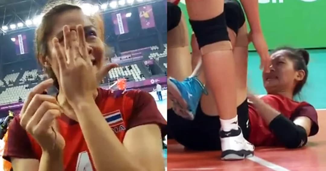 ทัดดาวหลั่งน้ำตา ไม่ได้ตั้งใจทำบุ๋มบิ๋มเจ็บระหว่างแข่งเอเชียนเกมส์