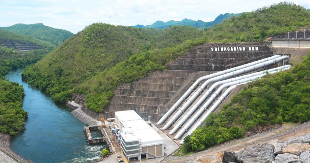 เฝ้าระวังเขื่อนศรีนครินทร์ น้ำเกินเกณฑ์ควบคุมสูงสุด-พบเสี่ยงฝนตกหนัก 25 จังหวัด