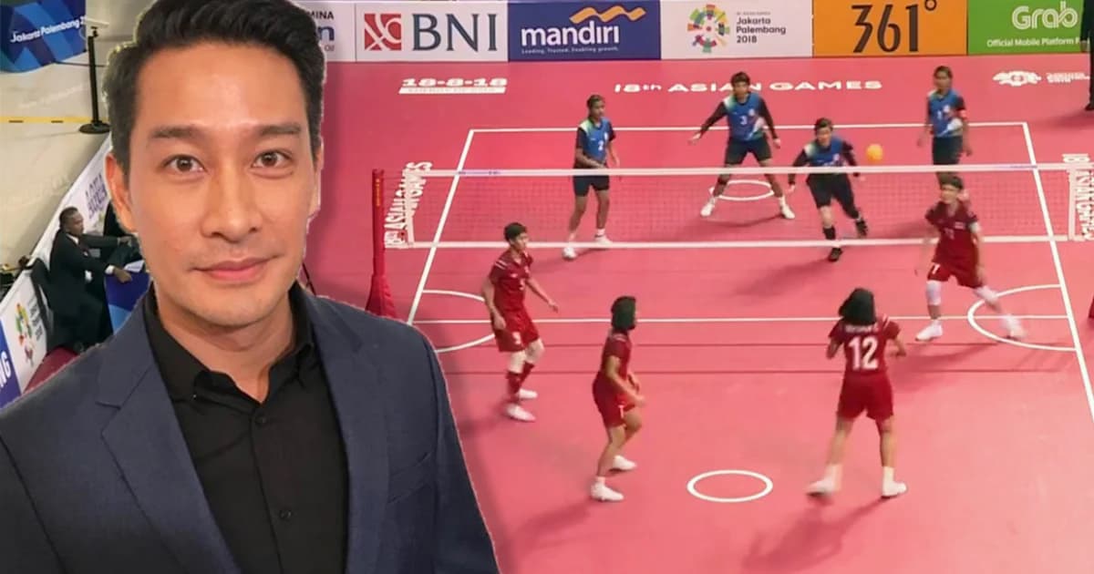 “ป้อง ณวัฒน์” แฮปปี้ หลังเซปักตะกร้อหญิงไทยคว้าแชมป์กลุ่ม B