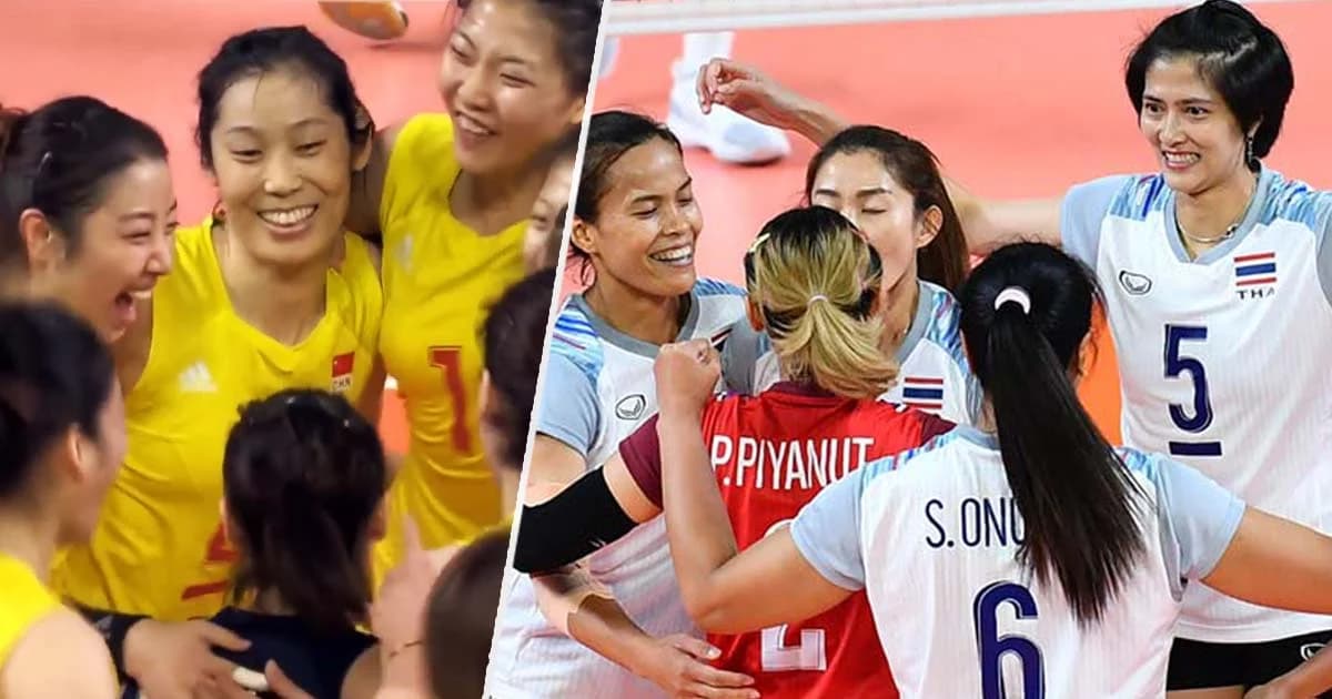 เปิดสถิตวอลเลย์หญิง ‘ไทย-จีน’ ก่อนชิงเหรียญทองเอเชียนเกมส์