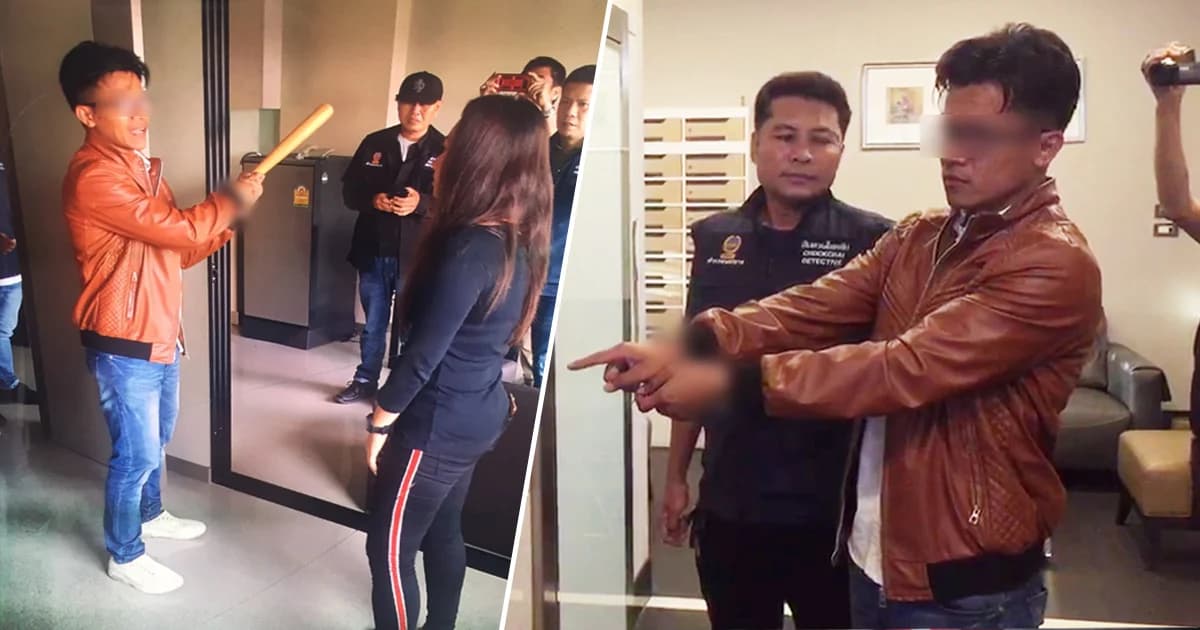 คุมตัว ‘โก้’ ทำแผน ใช้ไม้เบสบอลทุบฆ่า ‘ไฮโซเชอรี่’ ที่โรงแรมย่านลาดพร้าว