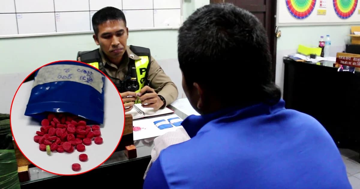 จับสิบล้อซุกยาบ้ากว่า 500 เม็ด เตรียมส่งลูกค้า คนขับอ้างทำเพราะร้อนเงิน