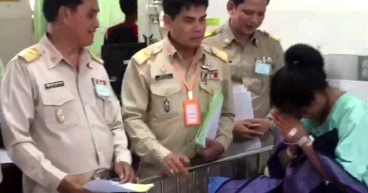 ซึ้งใจ! สอบสัมภาษณ์สาวป่วยไข้เลือดออกถึงเตียงคนไข้ หลังผ่านข้อเขียนครูผู้ช่วย