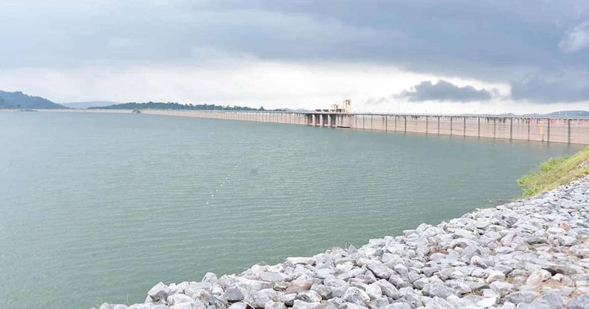 เขื่อนวชิราลงกรณ เริ่มระบายน้ำออกวันละ 58 ล้าน ลบ.ม.