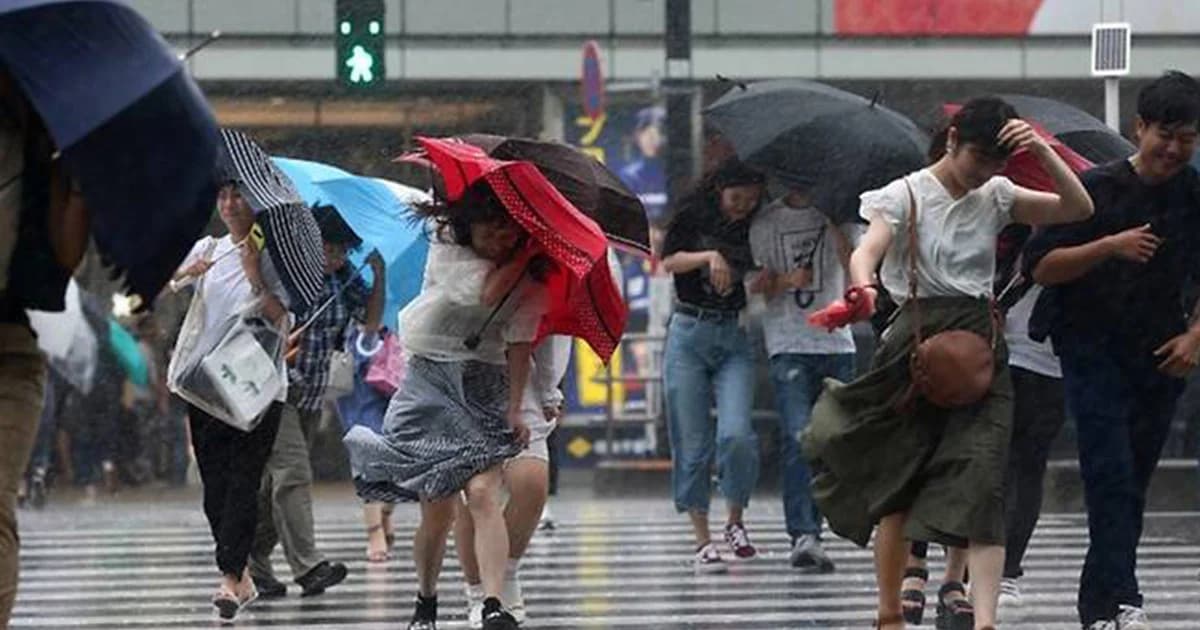 ซูเปอร์ไต้ฝุ่น “เชบี” แรงสุดในปีนี้ คาดขึ้นฝั่งญี่ปุ่นพรุ่งนี้