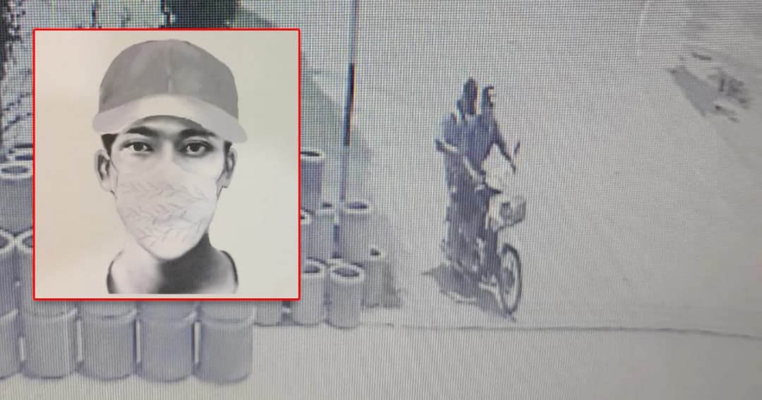 เปิดภาพสเก็ตช์ ‘คนร้าย’ บุกยิง 2 สามีภรรยา ดับคาร้านเฟอร์นิเจอร์เทพา