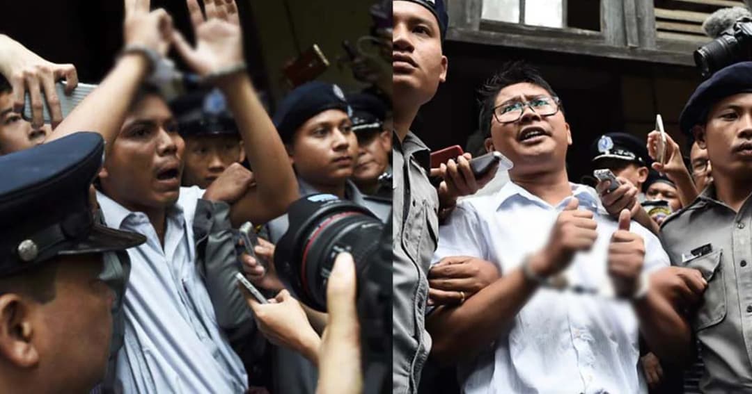 นานาชาติผิดหวัง! ศาลเมียนมาสั่งขังนักข่าวรอยเตอร์ 7 ปี หลังตีแผ่โรฮีนจา