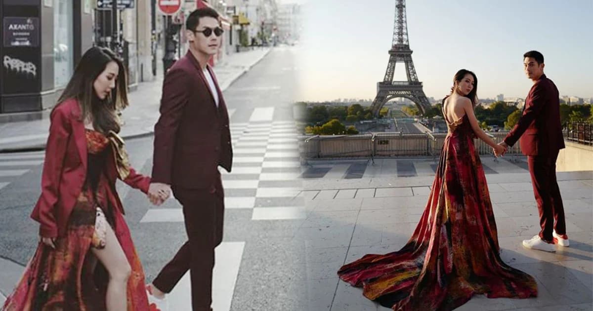 ซ้อมฮันนีมูน! “กันต์-พลอย” โพสต์ภาพสุดหวาน เที่ยวทริปฝรั่งเศส