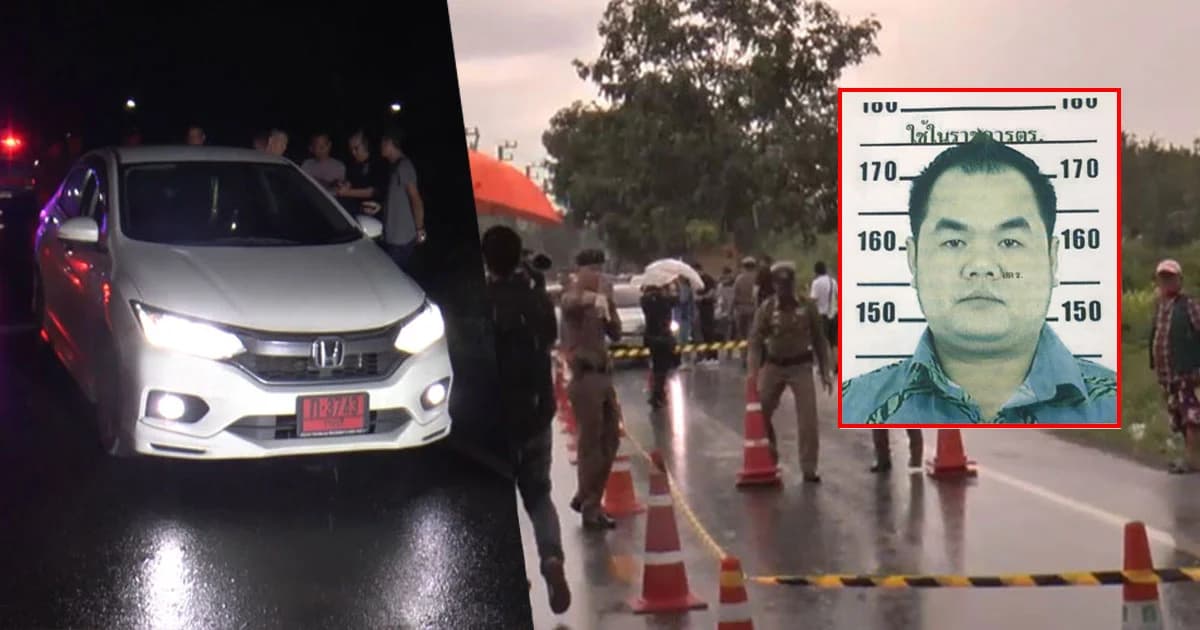 เร่งล่า “เสี่ยลภ” มือยิงโหด “เนิส” แฟนสาวดับคาเก๋ง ตร.มั่นใจยังอยู่ในประเทศ