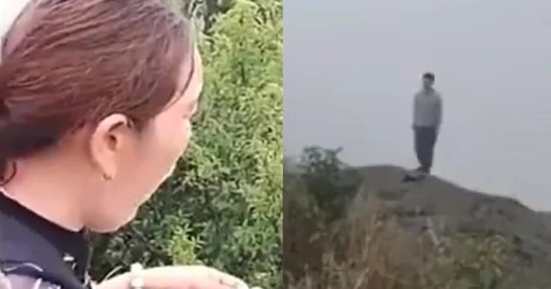 สาวจีนป่วยซึมเศร้าโดดหน้าผาเขาง้อไบ๊ ต่อหน้านักท่องเที่ยว