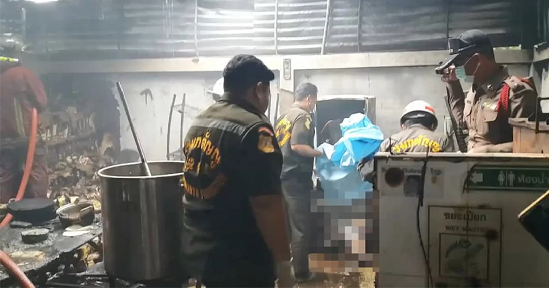 ถังแก๊สในโรงงานผลิตเครื่องสำอาง ระเบิด คนงานดับ 1