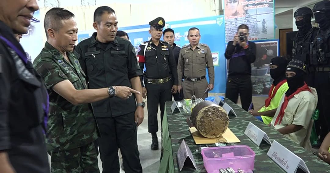 แม่ทัพภาค 4 แถลงจับ 6 ผู้ต้องสงสัยก่อเหตุร้ายในพื้นที่ปัตตานี