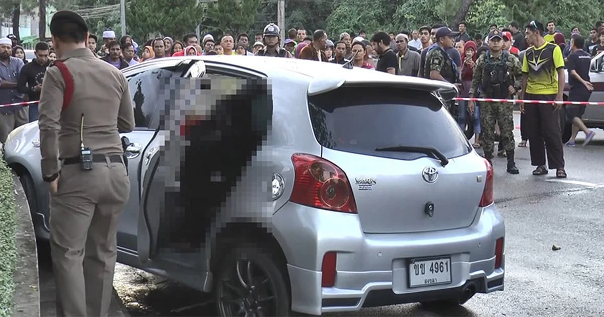 ตชด.ยิงภรรยาดับคาเก๋ง ต่อหน้าลูก ก่อนยิงตัวตายตาม