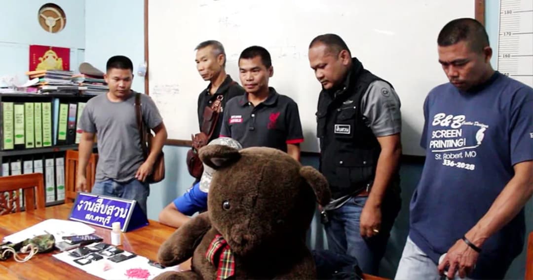 รวบเครือข่ายค้ายาเสพติด แก๊ง “มันทุกเม็ด” ซุกของกลางในตุ๊กตาหมี